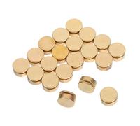 POPETPOP Lot de 20 Tiges Rotatives en Métal pour Nail Art Palier à Roulement à Billes de Décoration d'Ongles 5X5X35 MM Accessoires Bijoux Nail Art pour Usage Professionnel Domicile