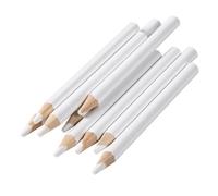 POPETPOP Lot de 25 Stylos à Points pour Manucure en Bois et Cire, Stylo à Pierres Précieuses Blanc Compatible Strass, Outil Précis pour Nail Art DIY