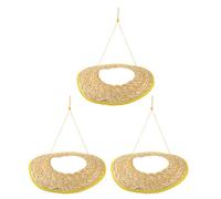 POPETPOP Lot De 3 Chapeaux À Large Bord Pare-Soleil Protection pour Casque De Sécurité Protection pour Casque De Sécurité Pare-Soleil pour Rabat pour Le Cou