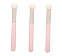 POPETPOP Lot de 3 Correcteurs de Maquillage Éponge Blanche Longue, Usage Sec et Humide, Applicateurs Cosmétiques pour Femmes, Pinceaux de Camouflage pour Maquillage Quotidien