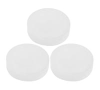 POPETPOP Lot de 3 Palets de Hockey d'Entraînement Phosphorescents Surface Lisse Taille Officielle Plastique Solide Visibilité Nocturne Optimale Compatibles Hockey sur Glace et