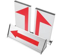 POPETPOP Lot de 3 Panneaux de Conversion de Service en Alliage D’Aluminium Léger pour Arbitres de Basketball Accessoires de Compétition Sportives Tableau de Suivi pour Matchs Officiels