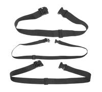 POPETPOP Lot De 3 Rallonges pour Paquet Banane Sangle D'extension en Nylon Réglable 2 à 5 Cm Largeur pour Voyage, Randonnée Et Fixation Bagage