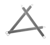 POPETPOP Lot de 3 Ressorts Métalliques Renforcés 2X20X250 MM pour Échelle de Grenier Pièces Détachées pour Ressort d'Échelle Pratiques pour Usage Intérieur et Extérieur