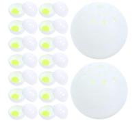 POPETPOP Lot de 36 Boules Désodorisantes Blanches pour Chaussures Placards et Baskets Forme Perforée Respirante Désodorisant pour Placard et Chaussures Contrôle D’Odeurs sans