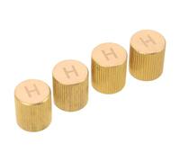 POPETPOP Lot de 4 Bouchons de Soupape de Climatisation Haute Pression 95 MM Étanches et Anti-Poussière Protections de Valve de Rechange pour Climatisation Automobile Compatibles