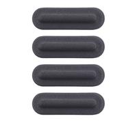 POPETPOP Lot de 4 Patins en Caoutchouc Antidérapants pour Pieds D'ordinateur Portable Modèles L440 L450 L460 W540, Accessoires Informatiques Compatibles, Protection Inférieure Noire
