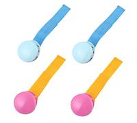 POPETPOP Lot de 4 Pinces à Couverture Bébé pour Poussette, Clip Multi-usage en Métal Ressort, Clips Décoratifs Rouge et Bleu Lac, Fixation Sécurisée pour Couvertures et Jouets, Accessoire
