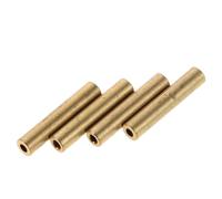 POPETPOP Lot de 4 Raccords Droits en Cuivre 3X15 MM pour Tuyauterie de Réfrigérateur Ressorts de Porte de Séparation Compatibles Accessoires de Réparation pour Mécanisme Frigorifique