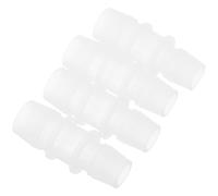 POPETPOP Lot de 4 Raccords Réducteurs Plastiques pour Tuyau Aquarium 12 Mm à 16 Mm, Adaptateurs Cannelés Étanches pour Pompe à Air, Compatibles Filtre Aquarium et Système de Bulleur