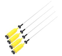 POPETPOP Lot de 4 Tiges Suspendre Universelles pour Machine à Laver Automatique Barres D’Équilibrage en Acier Résistantes Accessoires de Rechange Anti-Vibrations pour Couleur Aléatoire