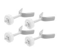 POPETPOP Lot de 4 Vis de Fixation par Pression en Tige Filetée Y M10 pour Barrière d'Escalier Petit Modèle Accessoires Robustes pour Sécurité Intérieure Garçon et Filles et Animaux Kit