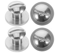 POPETPOP Lot de 4 Vis de Plaque Arrière en Acier Inoxydable pour Plongée sous-Marine, Kit de Boulons Anticorrosion Compatibles Équipements de Snorkeling et Fixation Sécurisée des