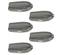 POPETPOP Lot de 5 Étuis pour Clés de Voiture Compatibles Modèle F, Coque de Protection Tpu Transparente Antidérapante et Antichoc, Housse Fine avec Découpes Précises pour Télécommande,