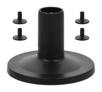 POPETPOP Lot de 5 Manchons en Plastique Feutre pour Pieds de Cymbales Batterie, Accessoires pour Batterie, Remplacement Pratique pour Percussion, Usage Concert et Répétition