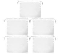 POPETPOP Lot de 5 Paquet de Rangement en Soie à Cordon 42X33 CM Pochettes Légères pour Paquet à Main et Organisation de Chaussures Accès Sires Polyvalents pour Fêtes et Présents