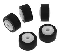POPETPOP Lot de 5 Rouleaux Pinceurs pour Lecteur Stéréo à Cassettes, Galets Presseurs en Caoutchouc de 12,8x6,3x8,3x2,5 Mm, Réparation D'enregistreur Audio et Magnétophone Cassette