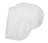 POPETPOP Lot de 50 Housses Blanches en PE pour Vinyles Pochette Vinyle Antistatique sans Rabat Protection Optimale pour Rangement
