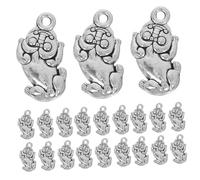 POPETPOP Lot De 50 Pendentifs Chinois Traditionnels Pendentifs De Prière Chinoise Breloques Pour Bracelet Figurine Antique Pi Yao Collier Piyao