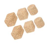 POPETPOP Lot De 6 Mini Bottes De Foin Décoratives pour Maison De Poupée, 3 Formes, Décoration Champêtre pour Scène De Ferme, Accessoires DIY