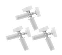 POPETPOP Lot de 6 Roulettes Supérieures pour Porte Pliante Bi-pliable 3/8 à Ressort, Galets de Guidage en Acier Robuste, Kit de Quincaillerie pour Réparation de Porte de Placard,