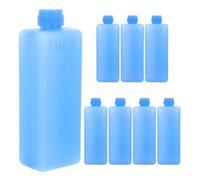 POPETPOP Lot de 8 Blocs Réfrigérants Réutilisables pour Climatiseur - de Glace Mini Taille, Plastique Alimentaire, Pack Glace pour Rafraîchisseur D’air Domestique, Camping et