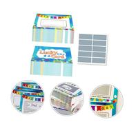 POPETPOP Lot de Cartes DIY Grattables Créatives Papier Écologique Cartes de Vœux Miniatures avec Film à Gratter pour Souhaits Marque-pages et Projets Créatifs