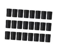 POPETPOP Lot de Paires De Cales De Support D'Étagère Noires Clips pour Étagères Métalliques Manchons D'Étagère Accessoires De Remplacement pour Étagères Métalliques