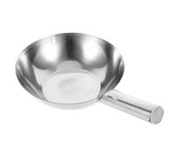 POPETPOP Louche à Eau Acier Inoxydable avec Poignée Ergonomique Cuillère de Cuisine Multifonctionnelle pour Soupe Camping et Arrosage Outil pour Maison et Restaurant