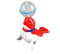 POPETPOP Luminescent de Lionceau de Mer Électrique pour Garçon et Filles Éducatif Intelligent en Plastique Doux sans Batterie pour Stimuler la Cognition et L’Amusement Couleur Aléatoire