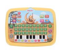 POPETPOP Machine Interactive d'apprentissage de L'arabe pour Enfants, Jouet Éducatif avec Sons des Lettres, Tablette Alphabet, Outil D'éveil pour Les Tout-Petits, Machine d'apprentissage du Coran,