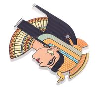 POPETPOP Magnet Frigo Égyptien Reine Égyptienne Décor Souvenir Aimanté Autocollant Décoratif pour Cuisine Bureau Tableau Magnétique Souvenir Voyage Polyvalent