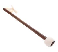 POPETPOP Maillet à Gong en Bois de Noyer, Grand Modèle 25 Cm, Baguette de Percussion Légère, Maillet Réutilisable Compatible Xylophone et Instruments de Musique, Accessoire Percussion