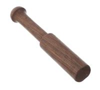 POPETPOP Maillet pour Bol Chantant en Bois de Noyer Noir, Prise Confortable et Taille Adaptée aux Bols de 8 à 9,5 Cm, pour Yoga et Thérapie Sonore