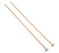 POPETPOP Maillets de Percussion Professionnels avec Tête Métallique et Manche Bois Baguettes pour Xylophone Glockenspiel et Carillon Accessoires Instrument de Musique Robuste et Précis