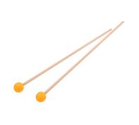 POPETPOP Mallets de Percussion Caoutchouc Petite avec Manche Bois pour Xylophone et Marimba Sticks pour Garçon Fille Maillets Ergonomiques pour Instruments à Clavier