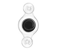 POPETPOP Manette De Jeu Mobile Manette De Téléphone Jeux De Manette Doigt De Contrôleur De Mobile Contrôle De L'écran De Joystick Blanche Plastique