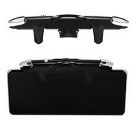 POPETPOP Manette de Jeu Mobile Noire à Déclenchement Rapide Longueur Réglable Accessoire Compatible avec Plusieurs Appareils Contrôleur Mobile pour Tir Continu et Jeux Tactiles