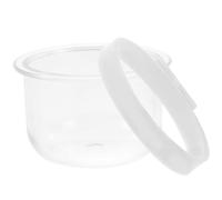 POPETPOP Mangeoire pour Calopsittes Transparente Détachable en Plastique Bol d'eau Suspendu pour Cage à Oiseaux Accessoires Pratiques pour Perroquets et Oiseaux de Compagnie