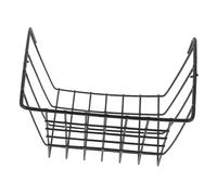 POPETPOP Mangeoire pour Lapins en Métal Support Suspendu Cadre Robuste Panier Ouvert Noir Mangeoire Pratique pour Lapins Et Cochons D’Inde Usage Quotidien Cage