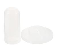 POPETPOP Mangeoire pour Oiseaux Distributeur de Nourriture et Eau pour Cage Compatible avec Perruches Récipient pour Aliments Secs et Liquides