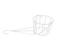 POPETPOP Mangeoire Suspendue pour Lapin Métal Léger Support Panier à Foin Réutilisable pour Petits Animaux comme Cochons Chinchillas Hamsters et Écureuils Résistante et Facile à Installer