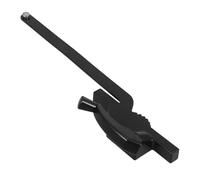 POPETPOP Manivelle D'ouverture de Fenêtre Manuel 23 Cm en Alliage de Zinc, Bras Unique Droitier, pour Fenêtres Coulissantes Verticales à Battants, Quincaillerie Robuste, Ouverture Facile