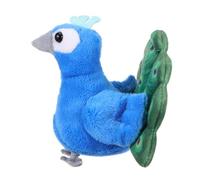 POPETPOP Marionnette à Doigt Paon Mini en Peluche pour Garçon Et Filles, Accessoire Animalier Interactif De Narration, Format Voyage Compact, Jouet Éducatif pour Contes Et Spectacles Familiaux