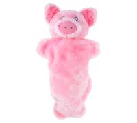 POPETPOP Marionnette à Main en Peluche De Cochon pour Garçon Et Filles, Taille Grosse 38 Cm, Jouet Narratif Interactif, Marionnette De Dessin Animé pour Jeux D’Imagination Et Contes,