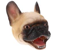 POPETPOP Marionnette De Chien Bulldog pour Garçon Et Filles, Taille Mini, Marionnette à Main Amusante en Vinyle Douce Et Sûre, Jouet Interactif pour Histoires, Jeux De Fête, Coffret Unique