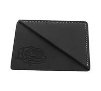 POPETPOP Marque-page Protège Pages Lecture Léger en Cuir Noir Carré et Fait Main Accessoire Mignon pour Garçon et Filles et Femmes Amateurs de Livres