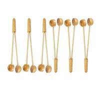 POPETPOP Marteau de Massage Corporel en Bois Dos Bords Arrondis, Libère Muscles Tendus sans Abîmer la Peau, pour Usage à Domicile Bureau Couleur Aléatoire
