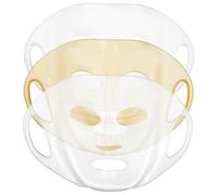 POPETPOP Masque en Silicone Réutilisable Absorption des Nutriments 3 Pièces Crochets D'oreille pour Visage pour Bain et Spa