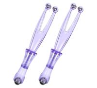 POPETPOP Masseur de Doigts Compact 2pcs Rouleau Double Face en PC et Acier Électrolytique, Clips de Massage pour Soulagement Profond des Poignets et Mains